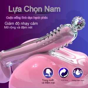 Bộ Bao Kéo Dài Dương Vật, Đồ Chơi Sexy Nam Giới, Thiết Bị Delay